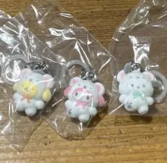 めじるしアクセサリー　ふわふわスノー　ポムポムプリン　ポチャッコ　マイメロディ