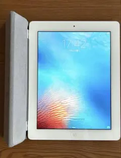 【バッテリー良好】iPad 第3世代 64GB Wi-Fi ホワイト カバー付