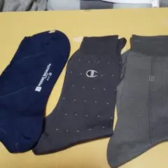 チャンピオン他 靴下 夏用 新品三点セット