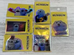 パペットスンスン　ホログラム ミニ ステッカー 　6種セット