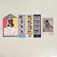 なにわ男子 藤原丈一郎 カード4枚 付箋 セット