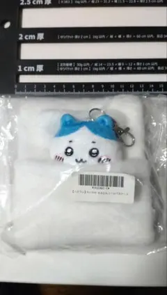 ちいかわ ハチワレおふとんリールパスケース