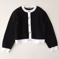 JUSGLITTY シャイニー配色ジャケットカーデ - メルカリ
