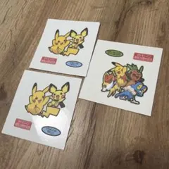 ポケモンパンシール 3枚セット　25周年