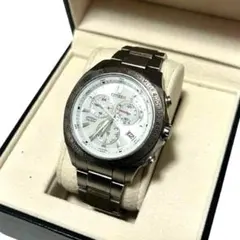 稼働品　シチズン アテッサ エコ・ドライブ　電波ソーラー　腕時計　ベルト交換必須