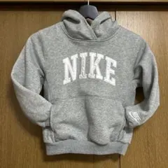 NIKE キッズ パーカー グレー　120cm 裏起毛