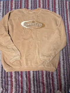 90s ノーブランドオレンジスウェット　Russell ジャージーズのサムネイル