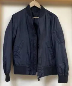 UNIQLO ネイビー MA-1 フライトジャケット S