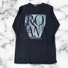 黒 長袖カットソー