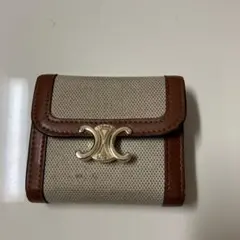 CELINE トリオンフ 三つ折り財布
