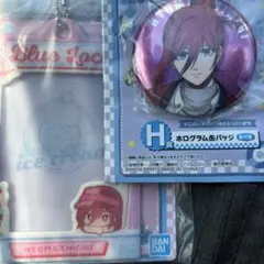 ブルーロック 一番くじ 千切豹馬 パスケース 缶バッジ