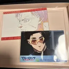 雪宮剣優 メタリック ポストカード ブルーロック プリンセスカフェ