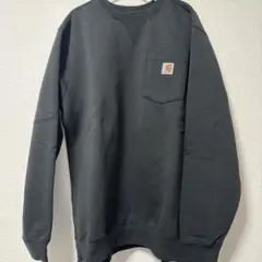 Carhartt ブラック スウェット