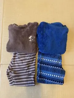 ユニクロ　UNIQLO フリースパジャマ　130