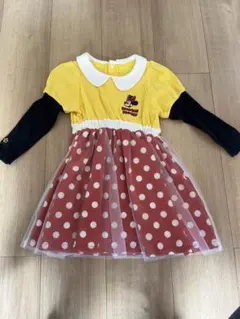美品　Littcミニーちゃんワンピース　ハロウィン ディズニーコーデ