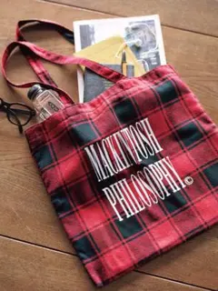 MACKINTOSH PHILOSOPHYチェック柄トートバッグLEE 最新付録