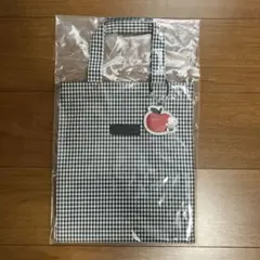 【新品 未使用】familiar ファミリア トートバッグ 黒 ギンガムチェック