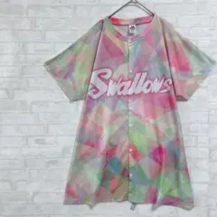 美品【東京ヤクルトスワローズ】ピンク ユニフォーム レディース a3283
