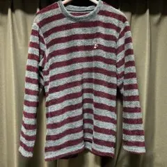 【UNIQLO】フリースルームウェア メンズL グレー Disney ミッキー