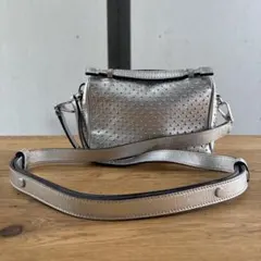 TOD'S スタッズ ショルダーバッグ シルバーのサムネイル