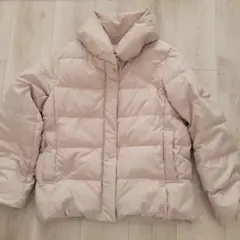 anySiS ベージュ ダウンジャケット ショート丈
