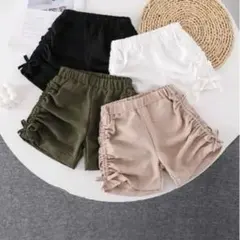 女の子 フリル ショートパンツ 4点セット