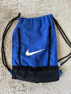 Nike ドローストリングバッグ 青/黒