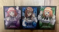 五等分の花嫁 ブロマイド 中野二乃 中野三玖 中野四葉
