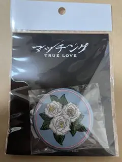 映画 マッチング TRUE LOVE 刺繍缶バッジ 劇場グッズ 佐久間大介