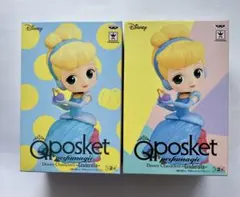 【新品未使用】qposket シンデレラ　フィギュア　2種セット