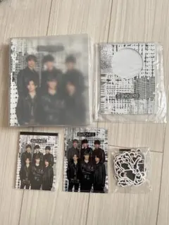 SixTONES フォトアルバム、メモ帳、ミニクリアファイル、フレークシール