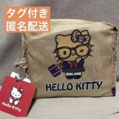 ハローキティ　エコバッグ　ヒョウ柄　制服ギャル　アベイル　限定　匿名配送