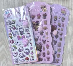 レ*ダ様 肉球1枚＋日焼けキティーシール2枚