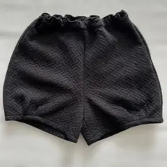 petit main ブラックハーフパンツ 120cm