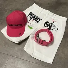 新品 限定品 ピンクパーリーゲイツセット ハロウィン ゴルフウェア