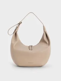 CHARLES&KEITH オデラ カーブホーボーバッグのサムネイル