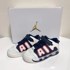 スニーカー ホワイト ネイビー レッド 20cm 靴 キッズスニーカー 新品