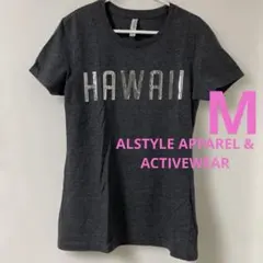 ALSTYLE HAWAII ロゴ Tシャツ ダークグレーのサムネイル