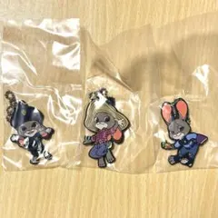 ズートピア ジュディ ラバーストラップ3個セット