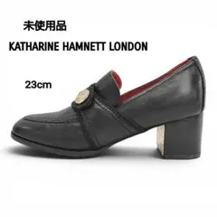 【未使用品】KATHARINE HAMNETT LONDON レザーパンプスのサムネイル