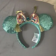 上海ディズニー限定 激レア カチューシャ ミニー アラジン