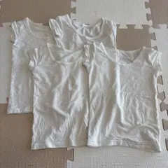 UNIQLO HEATTECH ベビー肌着 80cm 半袖4枚セット