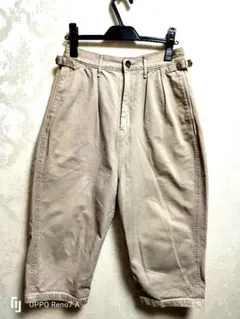 KAPITAL チノサルエルパンツ　 クロプト丈