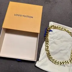 LOUIS VUITTON チェーンネックレス ゴールド　コリエ.チェーンのサムネイル