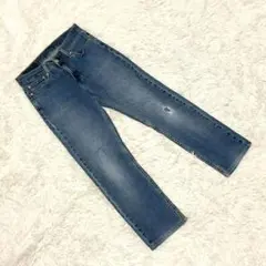 リーバイス (W28) 511 スリムフィットデニム ストレート ダメージ加工