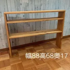 シェルフ 飾り棚 幅110cm パイン集成材 - メルカリ
