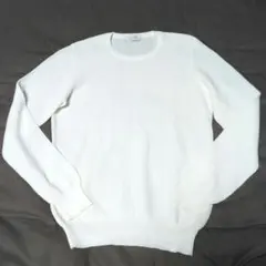 Gran Sasso FRESH COTTON フレッシュコットンニット　白のサムネイル