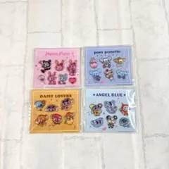 ナルミヤキャラクターズ ぷっくりシール 全4種 コンプリートセット 即日発送