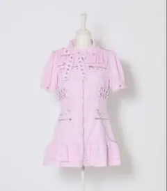 ワンピース AVENCHUMU Front zip belt mini one piece AVENCHUMU Front zip belt mini one piece - メルカリ