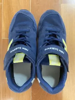 値下げ交渉可能New Balance996ネイビー イエロー スニーカー22cm
